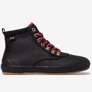 Keds Scout Boot III 10W Black Water Resistant Wool Canvas Sneaker Boot